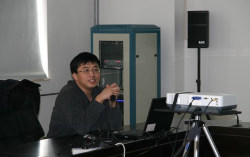 NOAA Dr. SHI Wei visited YIC