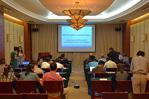 “International Symposium on Oil Spills in Coastal Zones” was held in Yantai Institute of Coastal Zone Research, CAS